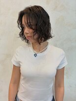 バディヘア ルーツ(BUDDY HAIR ROOTS)&nbsp;ドライな質感が可愛い海外風レイヤーボブパーマ