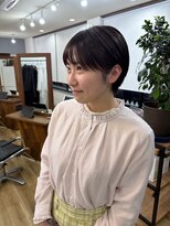 ヘアーサロン グラブ(hair Salon grab)&nbsp;耳掛けマッシュショート
