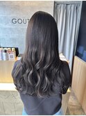iNOAグレージュカラー×ロングレイヤー