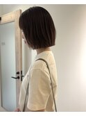 【お客様snap】重めレイヤーボブ/髪質改善ストレート