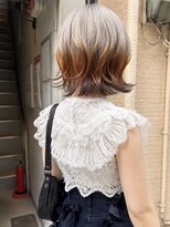 ヨハク 大阪梅田中崎町(yohaku)&nbsp;【misaki 】ボブ×キツネカラー