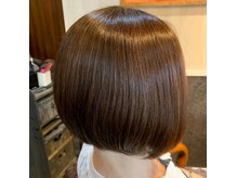 白髪染めヘアカラー専門店チャンティック月・火・水カラーの雰囲気（60代の艶髪上品なブラウンで美しく白髪染め）