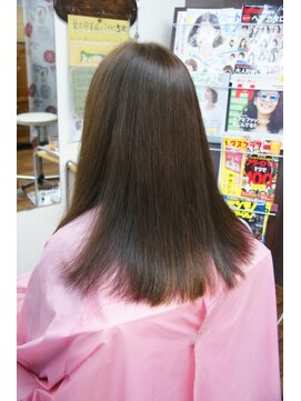 チチカカ(chichikaka) 営業ビフォーアフター、ダメージ毛リカバリー縮毛矯正