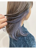 ネス(ness)&nbsp;［RIMMA］インナーカラー/ブルーラベンダー