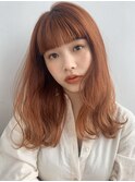 【GARDEN武田美奈】春の透明感オレンジカラー