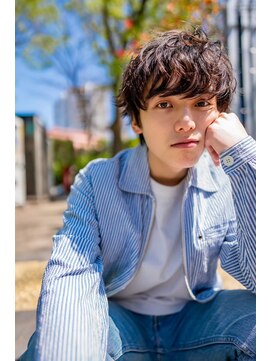 オースティン 門前仲町(AUSTIN) AUSTIN☆外ハネボブアッシュブラウンネオウルフツイストパーマ