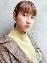 アイティーバイアルバム 八王子店(IT by ALBUM) 金ピンアレンジ_チョコレートプリカール大人ガーリー 8241