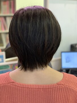 フレンズ 環状通東店(friend's) 耳かけショートウルフ　1