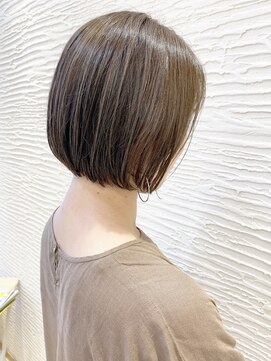 モリオ フロム ロンドン サッポロファクトリー店(morio FROM LONDON) 【morio】札幌ボブ　ぱつっとコンパクトボブ