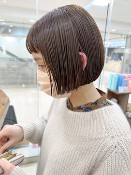 モリオ フロム ロンドン サッポロファクトリー店(morio FROM LONDON) 札幌ショート　大人かわいいおんまゆ丸みショートボブ