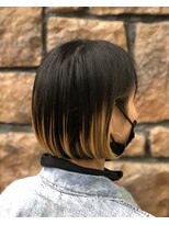 アラ サッポロオオドオリ(ala)&nbsp;《ala》イエロー×ブラックボブ