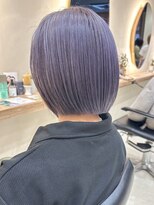 ヒビヲ(HIBIO) ナチュラルボブフルカラーケアブリーチダブルカラーミニボブ韓国