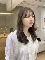 ローレン(LOREN)&nbsp;グレージュカラーミルクティーカラーインナーカラーダブルカラー