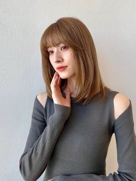 グリードヘアー セルフィッシュ(GREED hair SELFISH) フェイスレイヤー20代30代大人可愛い前髪パーマ小顔カット