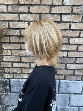 ヘアメイク ルカ(HAIR MAKE LUKA) ハイライト&ウルフカット