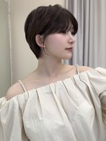 ビュー フクオカ(VIEW FUKUOKA)&nbsp;大人似合わせレイヤーカット30代40代50代ショート×アースカラー