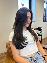 ノラキチジョウジ(NORA KICHIJOJI)&nbsp;#レイヤーカット#レイヤー#顔まわりレイヤー#カーテンバング