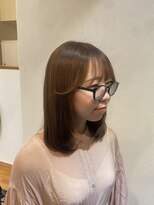 トワ(toi)&nbsp;マロンベージュ/ブリーチなしカラー/秋カラー/横浜/横浜駅