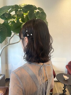 シャルム バイ ルチア(Charme by Luccica) 控えめパールアレンジ♪