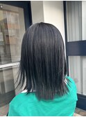 【庄内店/カラー】ブリーチカラー/ブルーブラック/青系カラー