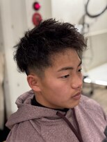 ボイスバーバー 百万遍店(VOICE BARBER)&nbsp;ツイストスパイラルパーマ