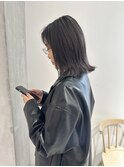 YOKE 切りっぱなしボブ外ハネボブ結べるボブアッシュグレージュ