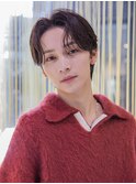 小久保styleフェザーパーマフェザーショートグレーエンドカラー