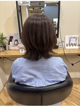 アルター(aL ter) ミディアムレイヤー/ホワイトグレージュ/ミニウルフ/小野/鎌取