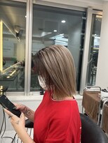 ラピス 渋谷本店(Lapis) フェイスフレーミング/ローライト/レイヤーボブ/髪質改善