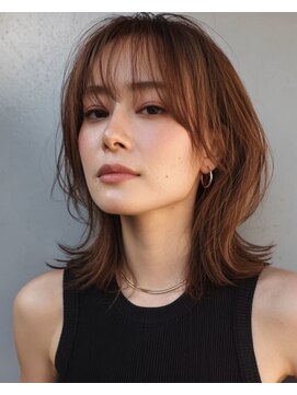 ジュール サウス 新宿南口(Joule South) 顔周り/レイヤーカット/ブリーチなし/韓国レイヤー/前髪カット