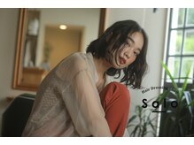 白髪ぼかし/ハイライト／ボブ／ナチュラルブラウン