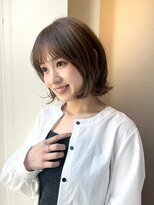 ソト 銀座(soto.)&nbsp;ミディアムヘア/暗めカラー/デザインカラー/ボブ/銀座