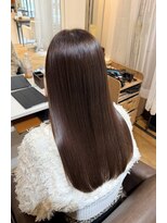 メゾンe.m.a(MAISON e.m.a)&nbsp;髪質改善縮毛矯正◎ロングレイヤーでさらツヤ美髪