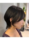 レイヤーボブ/小顔/艶髪/30代/20代/マッシュ/ロングボブ