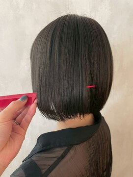 髪質改善/顔周りレイヤーカット/グレージュ[千葉/千葉駅]