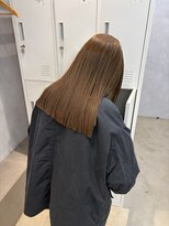 アマーク(a mark)&nbsp;【住野 桃香】ブリーチなしで育てるベージュ☆水素カラー