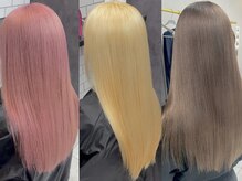 ハイトーンカラー/ブリーチカラー/ハイライト/シールエクステ