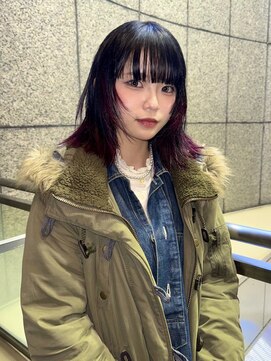 スノッブエンバンプ(snob enVAmp) レイヤーカットにデザインカラー