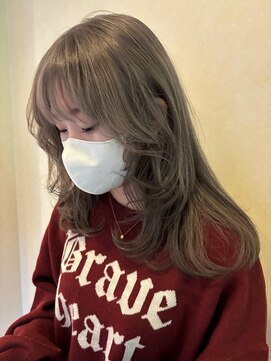 コルク バイ マグ 松本駅前(COLK by Mag) 冬の美人髪◎ラベンダーブリーチ×小顔くびれレイヤー