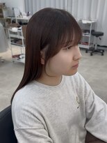 ソソ(soso.) ミディアムヘア/暗めカラー/グランマッシュ/木更津