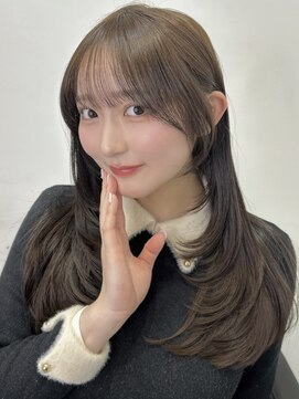 エリーツ 表参道(elyts) レイヤーカット/グレージュカラー/表参道