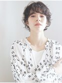 大人の抜け感ショート