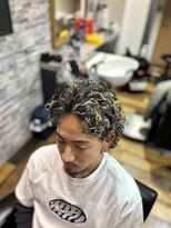 バーバーブロス(BAR BER bro's)&nbsp;浦安/メンズパーマ/波巻きツイストスパイラル/ニュアンスパーマ