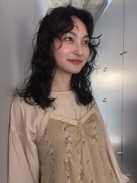 ナヌーク シブヤ(nanuk shibuya) ころんと！ニュアンスレイヤーパーマ！