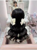 ねじりハーフツイン