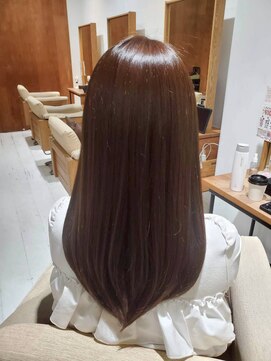 ヘアリゾート粋 リマ 銀座店(lima) 艶髪ブラウン/ナチュラルストレート/レイヤーカット