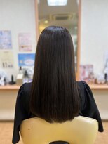 ポッシュアップ(POSH UP)&nbsp;お客様スナップ☆髪質改善メテオカラー×上品グレーベージュ