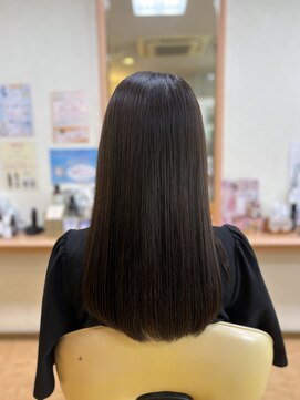 ポッシュアップ(POSH UP) お客様スナップ☆髪質改善メテオカラー×上品グレーベージュ