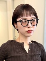 アビー 福岡天神(ABBEY)&nbsp;ショートショートボブショートヘア大人ショート耳掛けショート