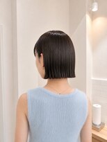 フォト 新宿三丁目(foto)&nbsp;髪質改善地毛風縮毛矯正くびれレイヤー切りっぱなしボブ